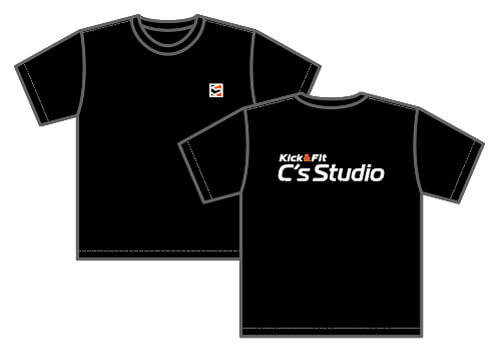Tシャツ 黒 (S/M/L):イメージ画像